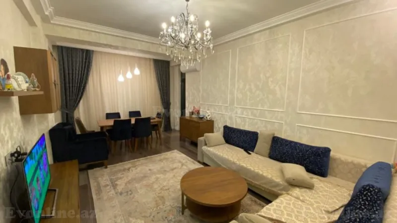 Kirayə verilir 2 otaqlı Mənzil Yeni tikili 95 m² Qara Qarayev m. - şəkil 2