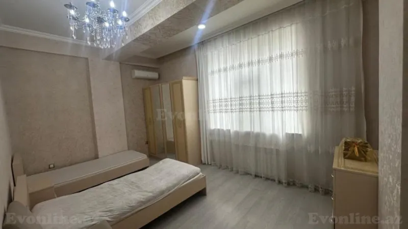 Kirayə verilir 3 otaqlı Mənzil Yeni tikili 100 m² Nərimanov r. - şəkil 3