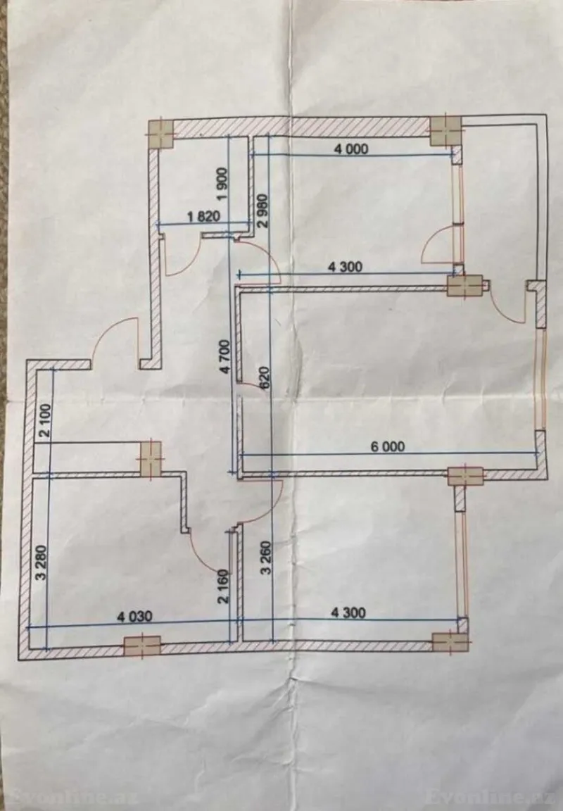 Satılır 3 otaqlı Mənzil Yeni tikili 91.2 m² Neftçilər m. - şəkil 7
