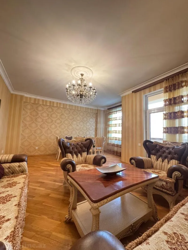 Satılır 3 otaqlı Mənzil Yeni tikili 135 m² Qara Qarayev m. - şəkil 7