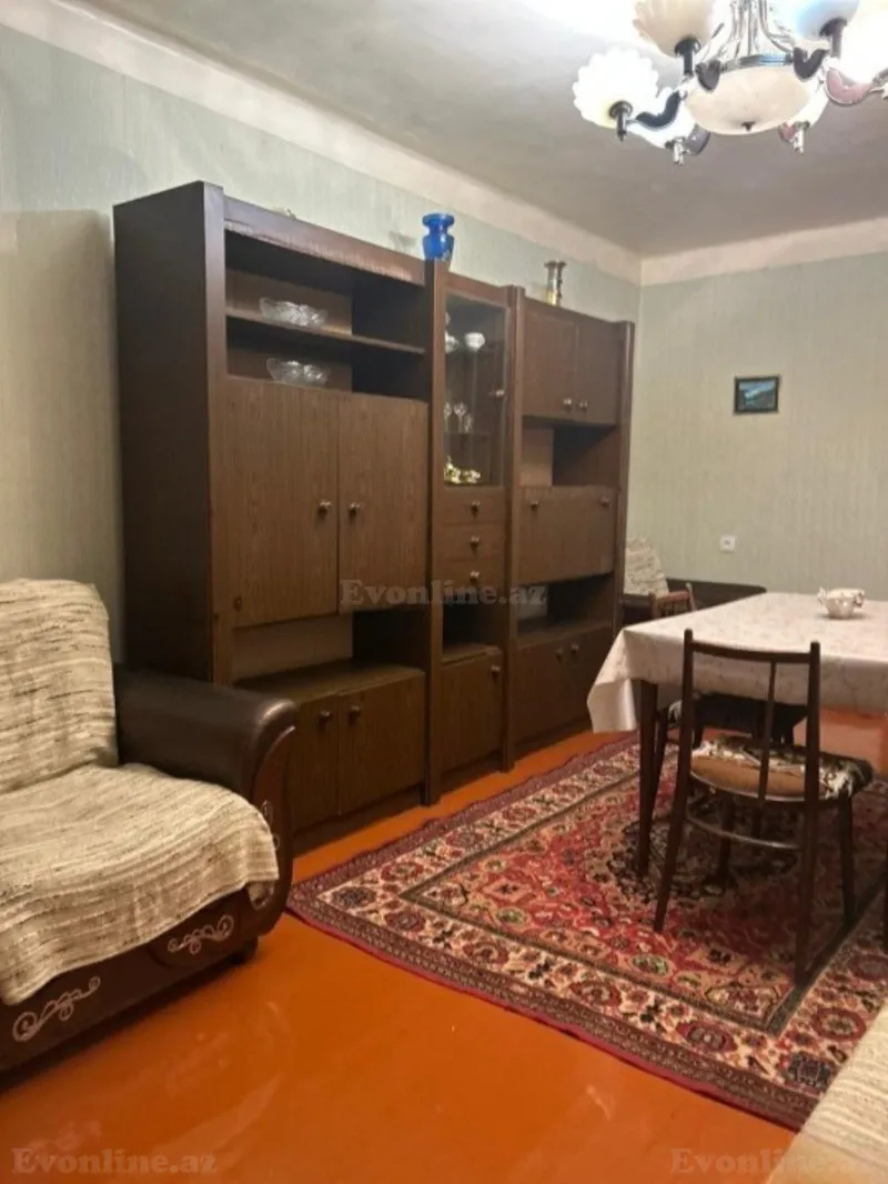 Kirayə verilir 2 otaqlı Mənzil Köhnə tikili 55 m² Nərimanov r. - şəkil 2