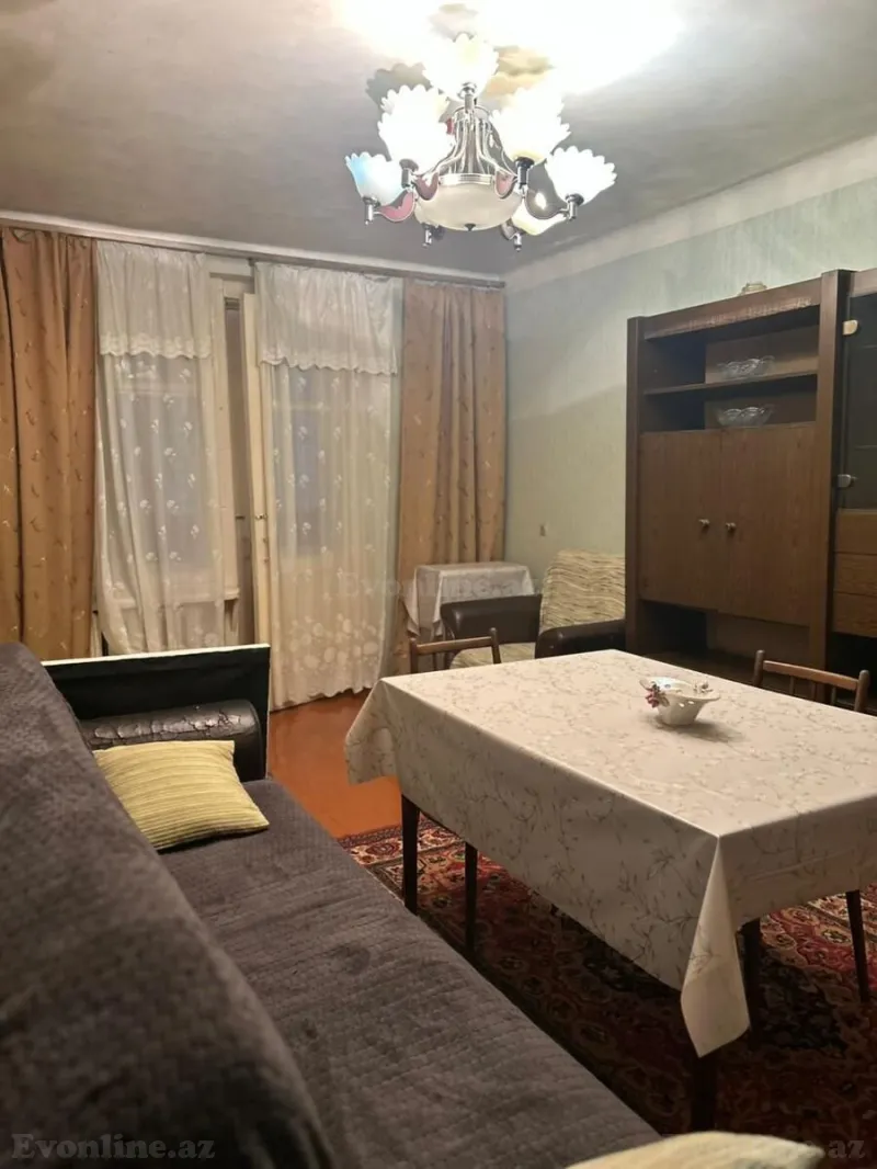 Kirayə verilir 2 otaqlı Mənzil Köhnə tikili 55 m² Nərimanov r. - şəkil 4