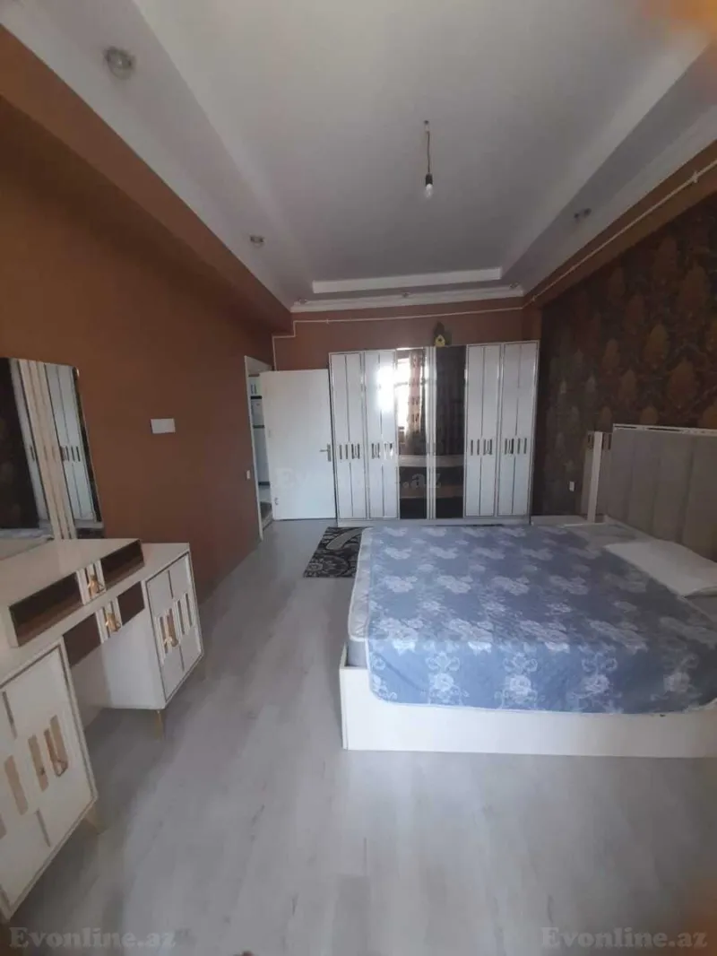 Kirayə verilir 2 otaqlı Mənzil Yeni tikili 80 m² Nərimanov r. - şəkil 3