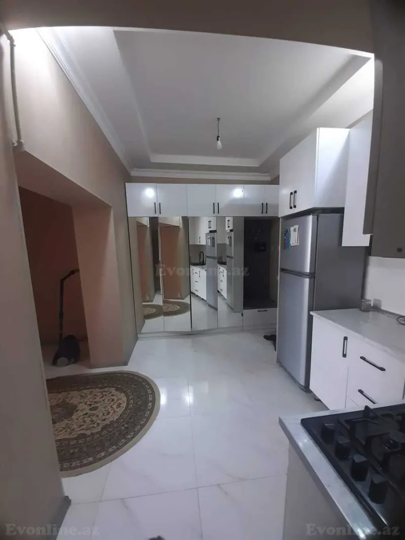 Kirayə verilir 2 otaqlı Mənzil Yeni tikili 80 m² Nərimanov r. - şəkil 5