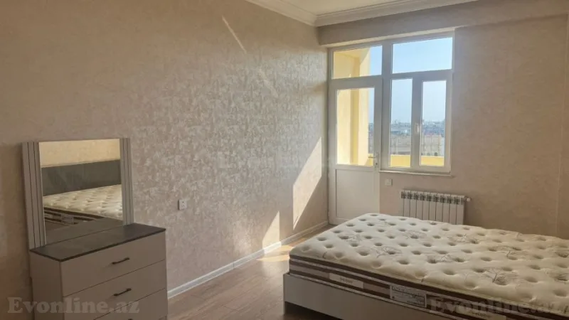 Kirayə verilir 3 otaqlı Mənzil Yeni tikili 110 m² Qara Qarayev m. - şəkil 6