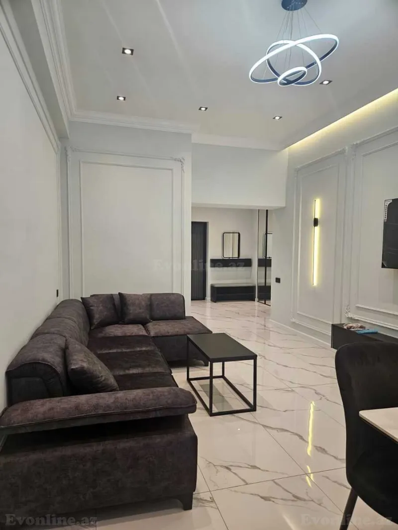 Kirayə verilir 2 otaqlı Mənzil Yeni tikili 75 m² Nərimanov r. - şəkil 4