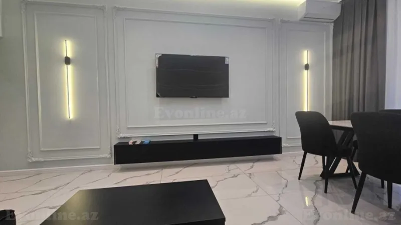 Kirayə verilir 2 otaqlı Mənzil Yeni tikili 75 m² Nərimanov r. - şəkil 5