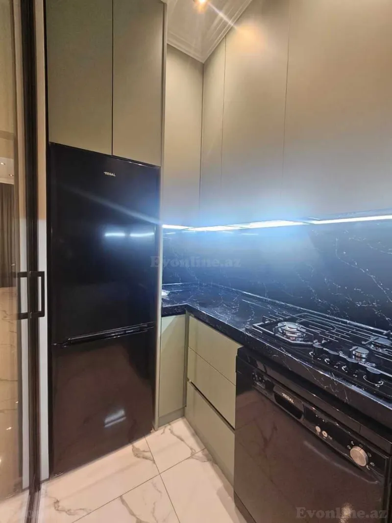 Kirayə verilir 2 otaqlı Mənzil Yeni tikili 75 m² Nərimanov r. - şəkil 12