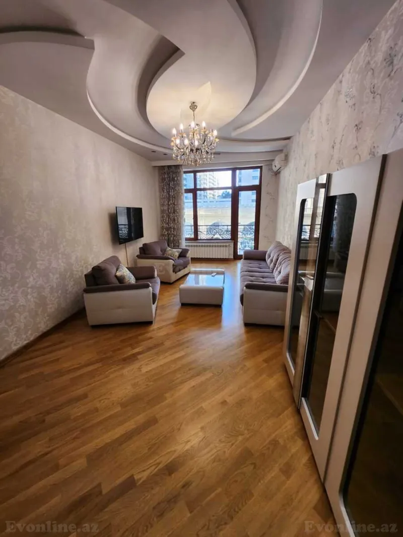 Kirayə verilir 2 otaqlı Mənzil Yeni tikili 110 m² Nəsimi r.