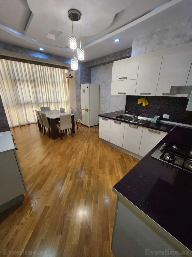 Kirayə verilir 2 otaqlı Mənzil Yeni tikili 110 m² Nəsimi r. - şəkil 3