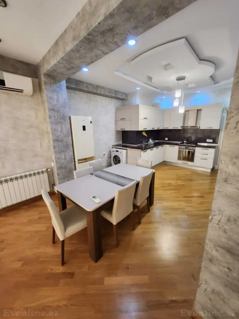 Kirayə verilir 2 otaqlı Mənzil Yeni tikili 110 m² Nəsimi r. - şəkil 4