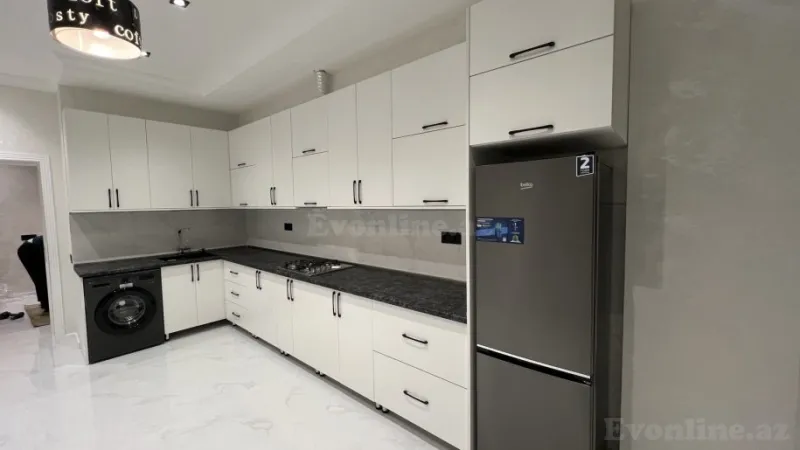 Kirayə verilir 3 otaqlı Mənzil Yeni tikili 115 m² Nərimanov r. - şəkil 7