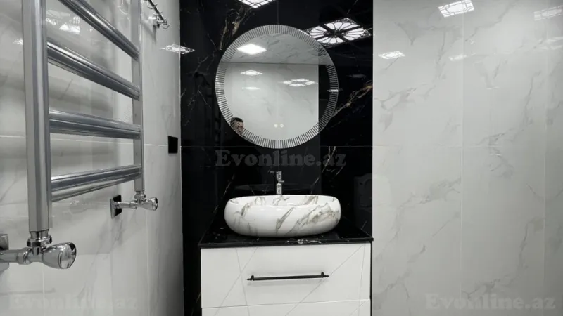 Kirayə verilir 3 otaqlı Mənzil Yeni tikili 115 m² Nərimanov r. - şəkil 10