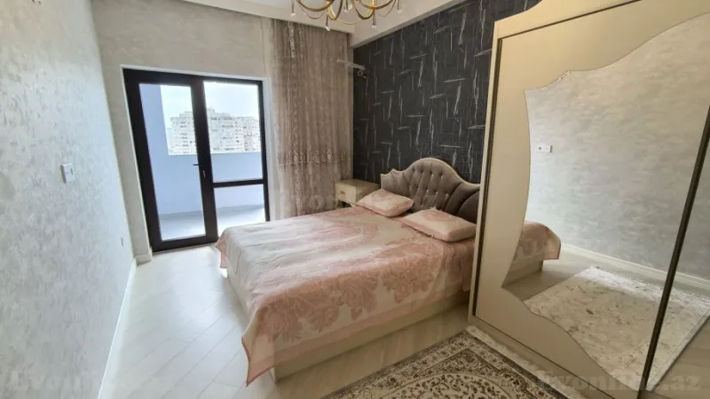 Kirayə verilir 2 otaqlı Mənzil Yeni tikili 95 m² 9-cu mikrorayon - şəkil 8
