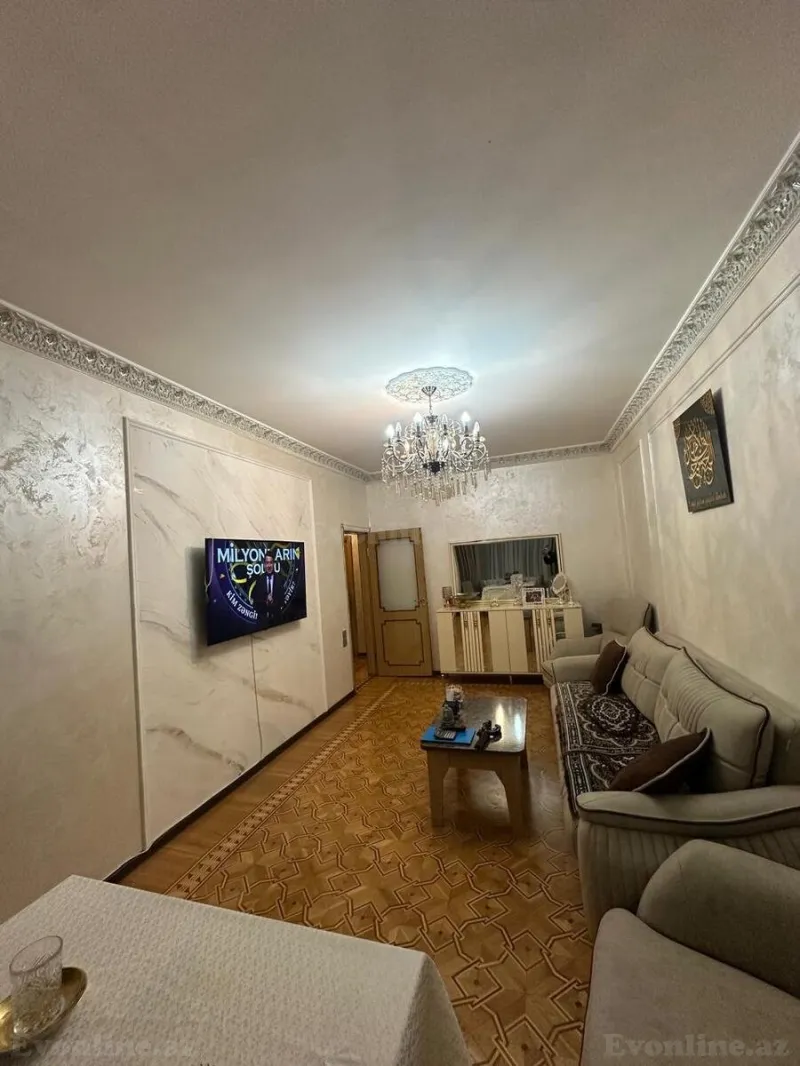 Satılır 4 otaqlı Mənzil Köhnə tikili 100 m² Əhmədli - şəkil 2