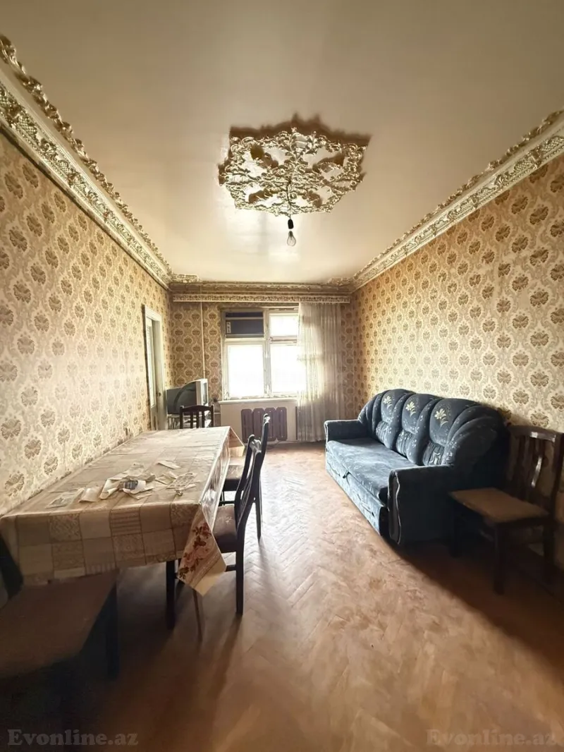 Satılır 4 otaqlı Mənzil Köhnə tikili 110 m² Yeni Yasamal - şəkil 10