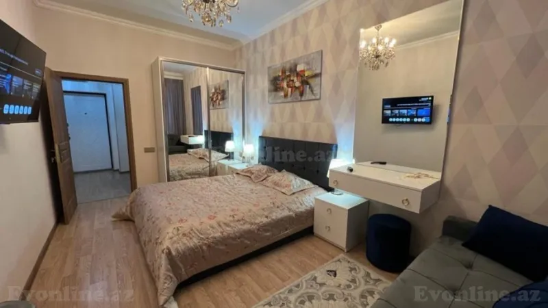 Kirayə verilir 2 otaqlı Mənzil Yeni tikili 55 m² 28 May m. - şəkil 9