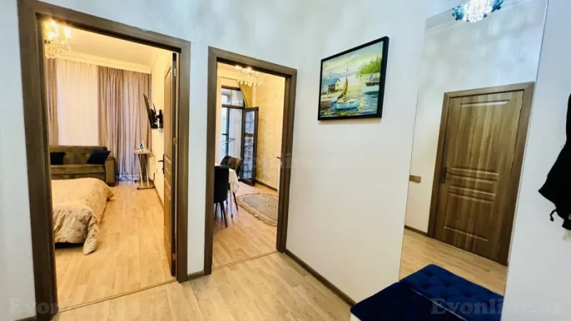 Kirayə verilir 2 otaqlı Mənzil Yeni tikili 55 m² 28 May m. - şəkil 14
