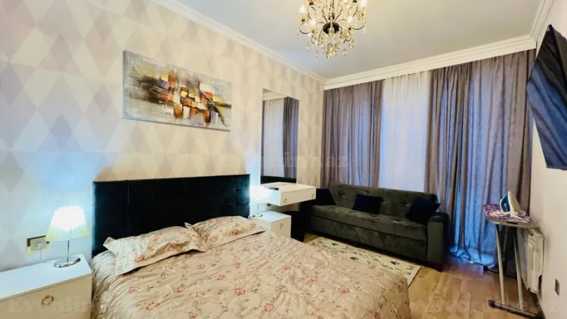 Kirayə verilir 2 otaqlı Mənzil Yeni tikili 55 m² 28 May m. - şəkil 17