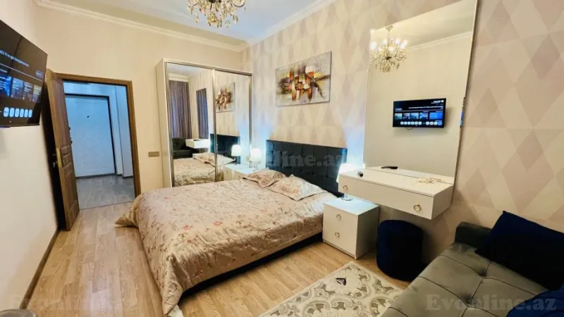 Kirayə verilir 2 otaqlı Mənzil Yeni tikili 55 m² 28 May m. - şəkil 20