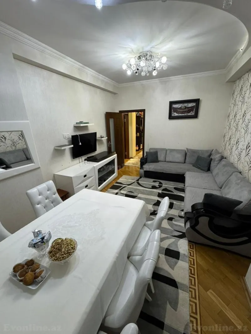 Satılır 3 otaqlı Mənzil Yeni tikili 119 m² Həzi Aslanov - şəkil 2