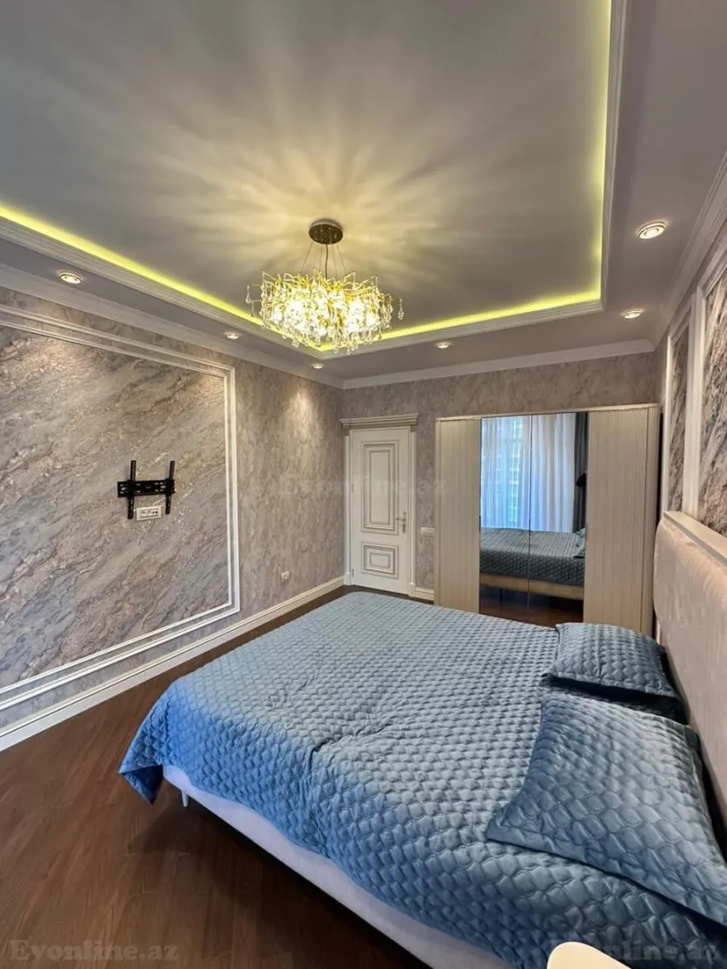 Kirayə verilir 3 otaqlı Mənzil Yeni tikili 110 m² 8 Noyabr m. - şəkil 5