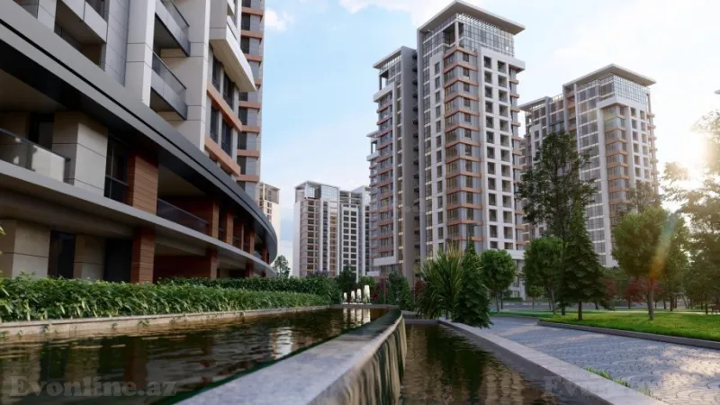 Satılır 2 otaqlı Mənzil Yeni tikili 57 m² Nəriman Nərimanov m. - şəkil 2