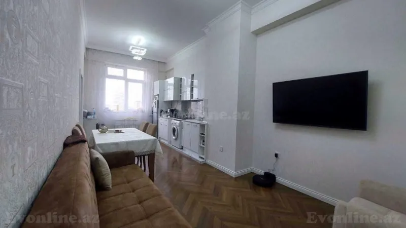 Satılır 3 otaqlı Mənzil Yeni tikili 75 m² Yasamal r. - şəkil 2