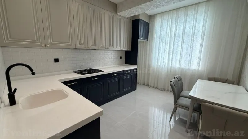 Satılır 2 otaqlı Mənzil Yeni tikili 80 m² Həzi Aslanov m. - şəkil 2