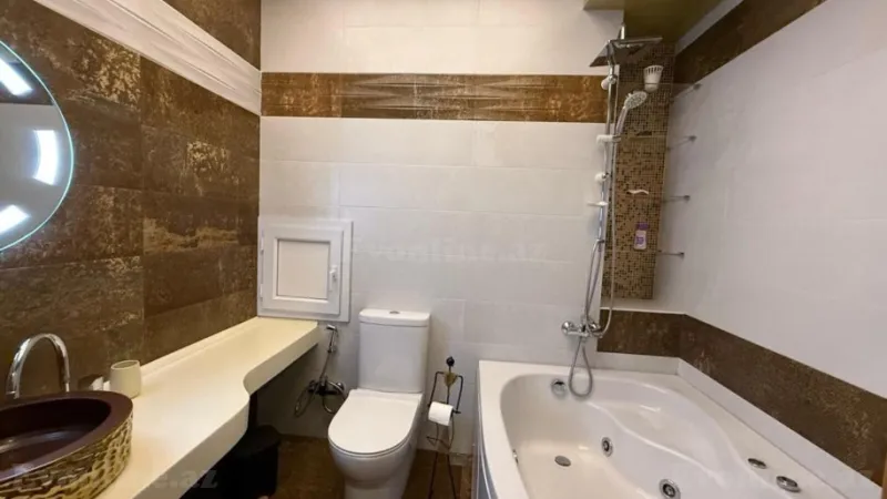 Kirayə verilir 4 otaqlı Mənzil Yeni tikili 145 m² Elmlər Akademiyası m. - şəkil 21