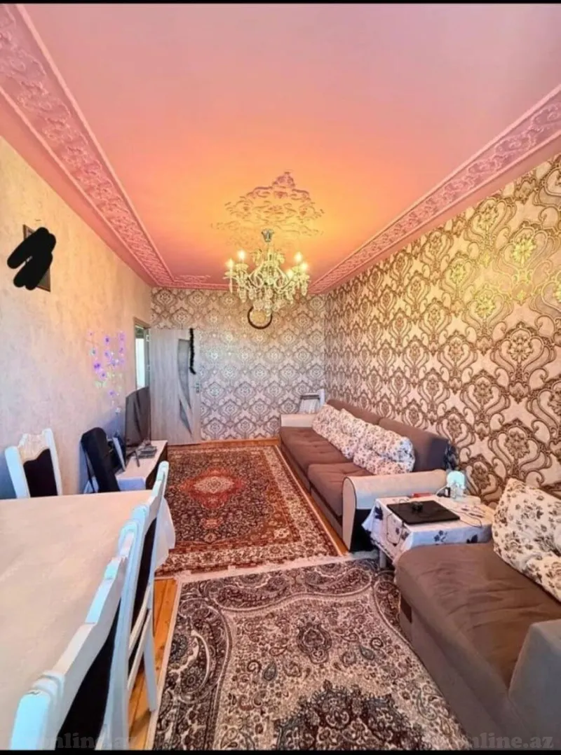 Satılır 3 otaqlı Mənzil Köhnə tikili 75 m² Əhmədli m. - şəkil 2