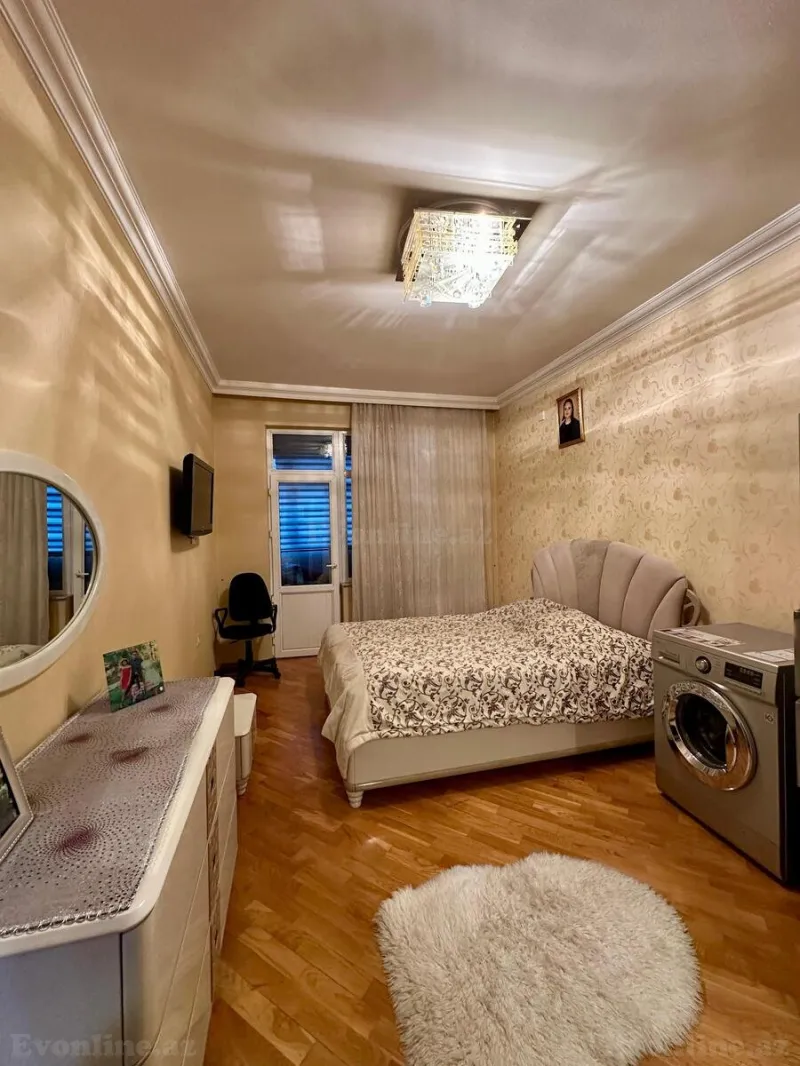 Satılır 3 otaqlı Mənzil Yeni tikili 120 m² Həzi Aslanov m. - şəkil 8