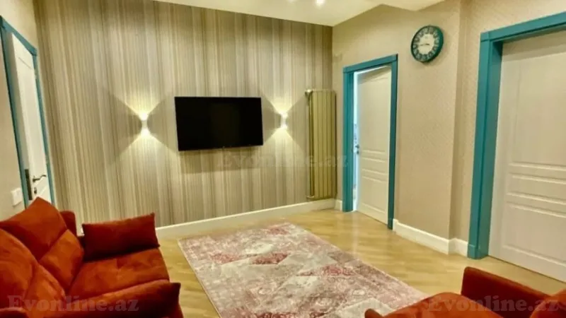 Satılır 3 otaqlı Mənzil Yeni tikili 120 m² Elmlər Akademiyası m. - şəkil 3