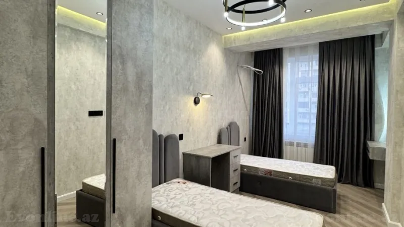 Satılır 3 otaqlı Mənzil Yeni tikili 91 m² Həzi Aslanov m. - şəkil 12