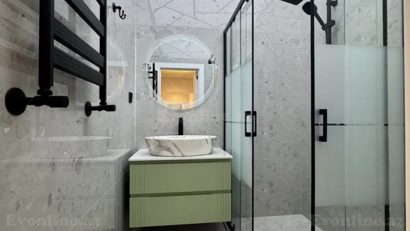 Satılır 3 otaqlı Mənzil Yeni tikili 91 m² Həzi Aslanov m. - şəkil 18