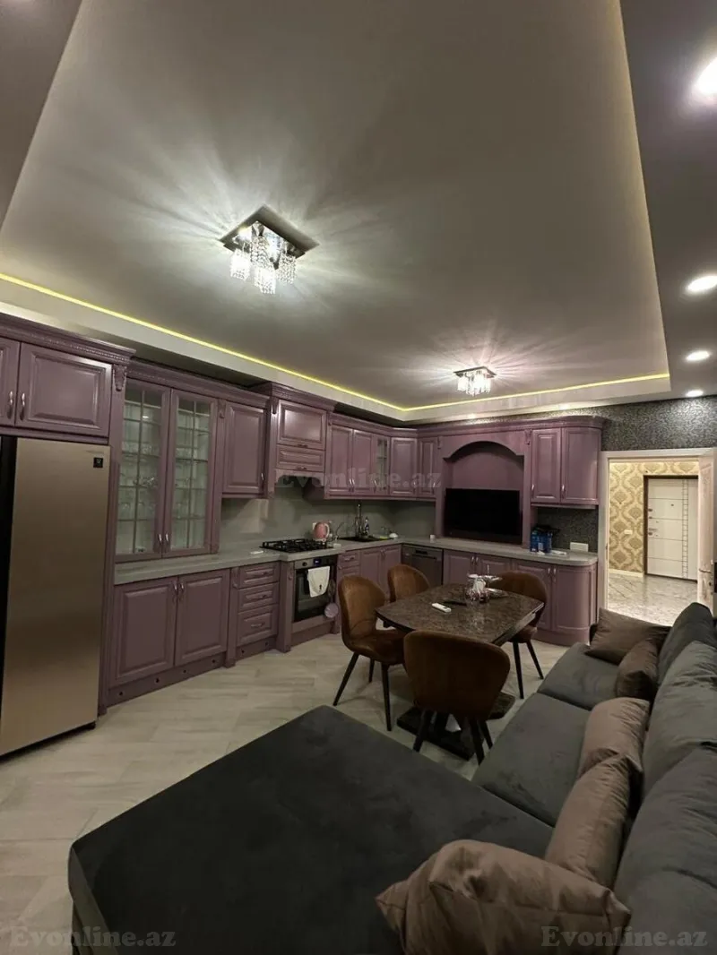 Kirayə verilir 3 otaqlı Mənzil Yeni tikili 106 m² 8 Noyabr m. - şəkil 2