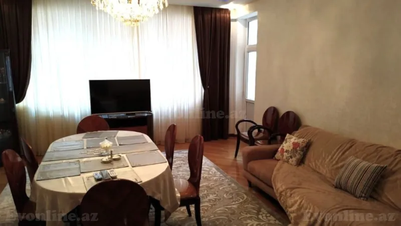 Kirayə verilir 3 otaqlı Mənzil Yeni tikili 105 m² Xətai m. - şəkil 3