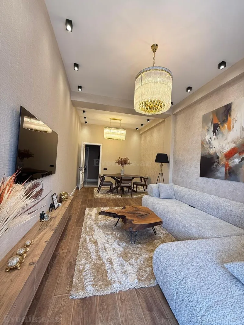 Kirayə verilir 2 otaqlı Mənzil Yeni tikili 90 m² Qaradağ r. - şəkil 2