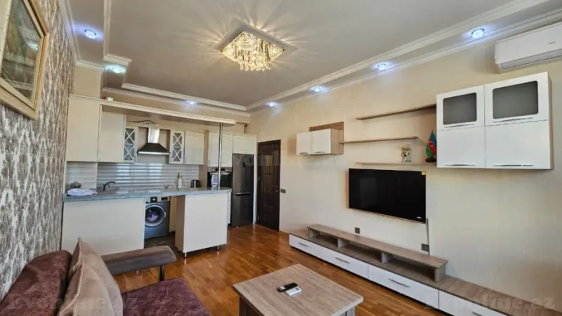 Kirayə verilir 2 otaqlı Mənzil Yeni tikili 50 m² Azadlıq prospekti m. - şəkil 3