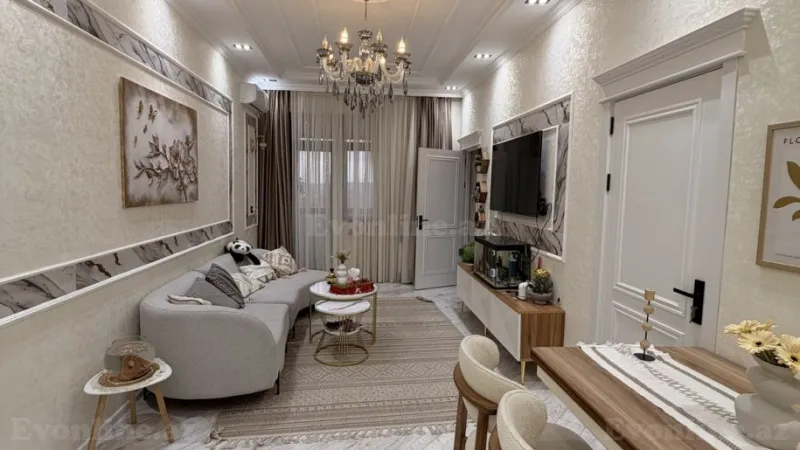 Satılır 2 otaqlı Mənzil Yeni tikili 54 m² Masazır - şəkil 3