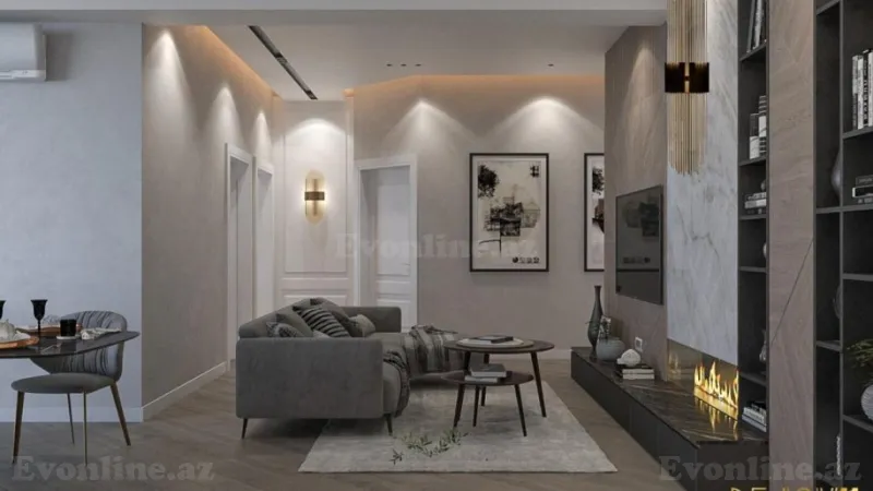 Satılır 4 otaqlı Mənzil Yeni tikili 118 m² Gənclik m. - şəkil 4