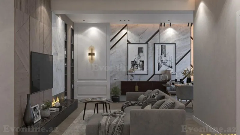 Satılır 4 otaqlı Mənzil Yeni tikili 118 m² Gənclik m. - şəkil 5