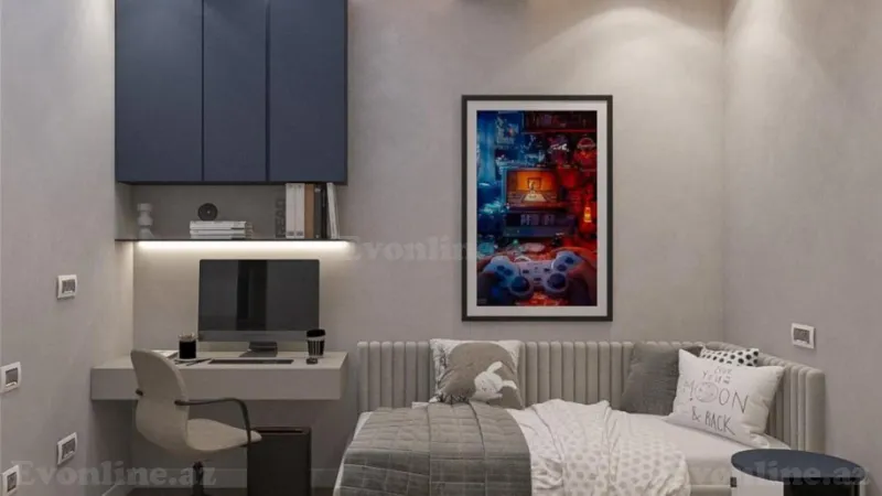 Satılır 4 otaqlı Mənzil Yeni tikili 118 m² Gənclik m. - şəkil 22