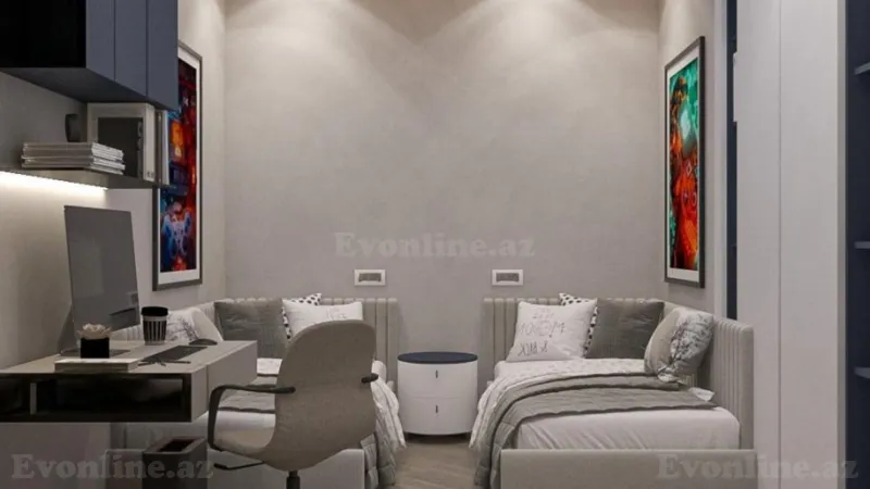 Satılır 4 otaqlı Mənzil Yeni tikili 118 m² Gənclik m. - şəkil 24