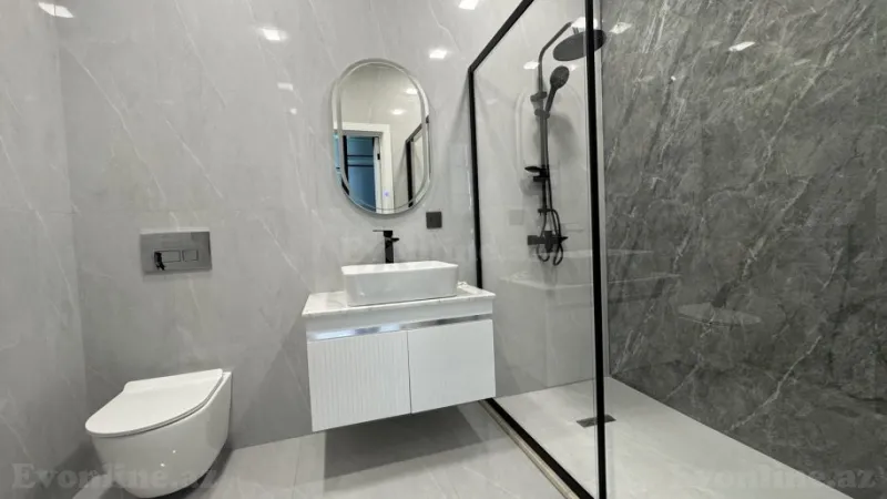 Satılır 2 otaqlı Mənzil Yeni tikili 56 m² Həzi Aslanov m. - şəkil 7