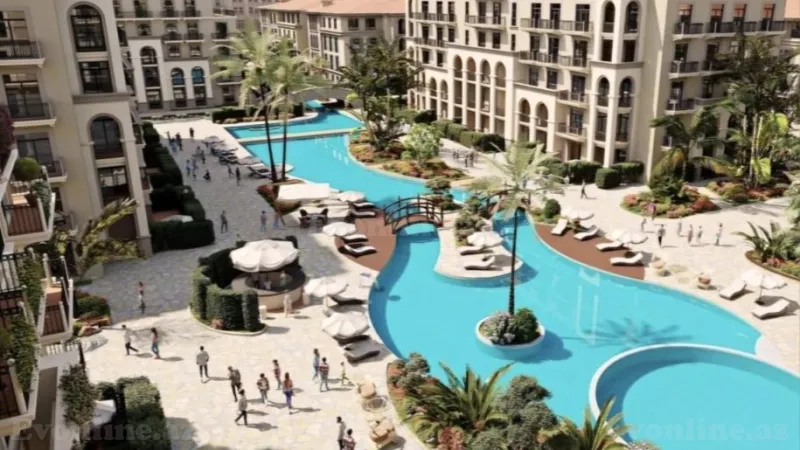 Satılır 2 otaqlı Mənzil Yeni tikili 89.4 m² Sabunçu r. - şəkil 12