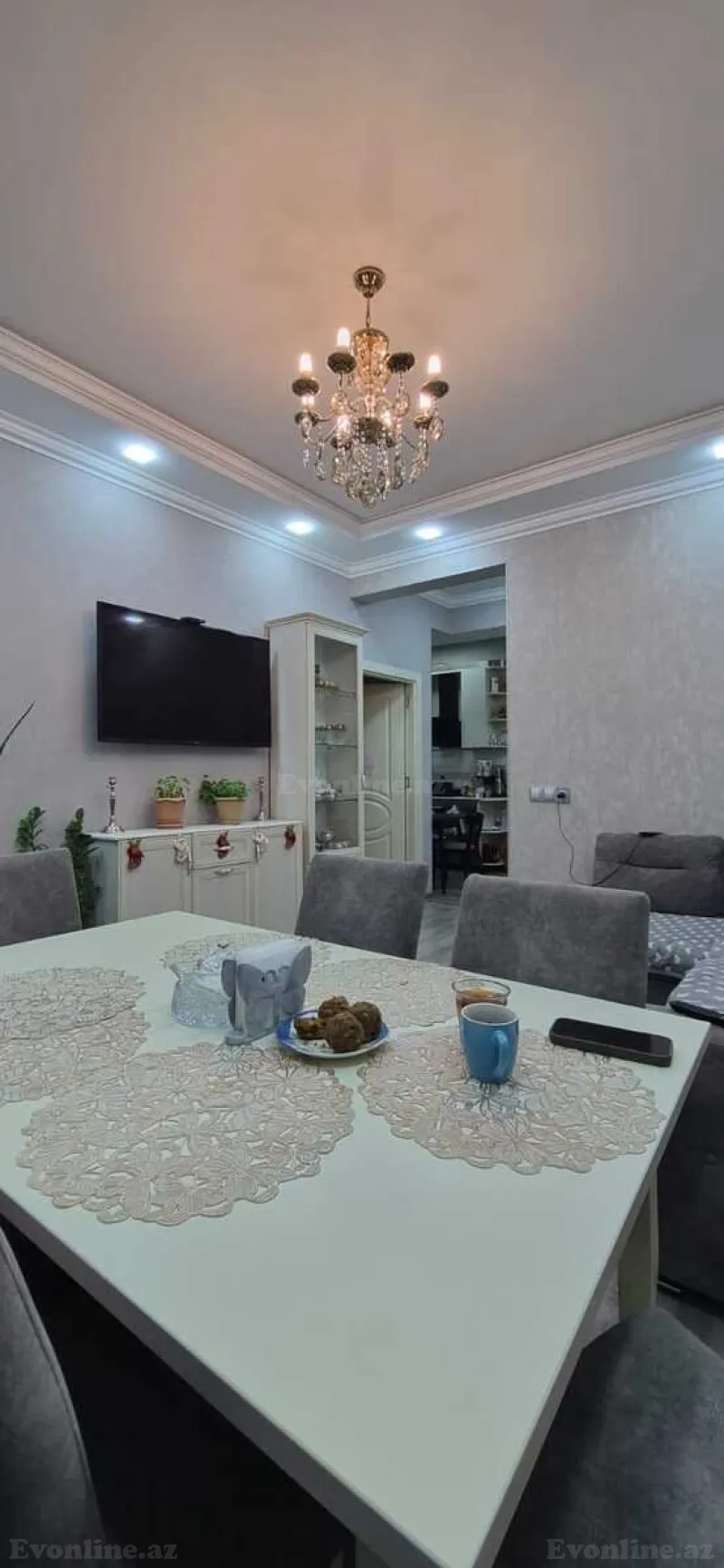 Satılır 3 otaqlı Mənzil Yeni tikili 65 m² Xırdalan - şəkil 3