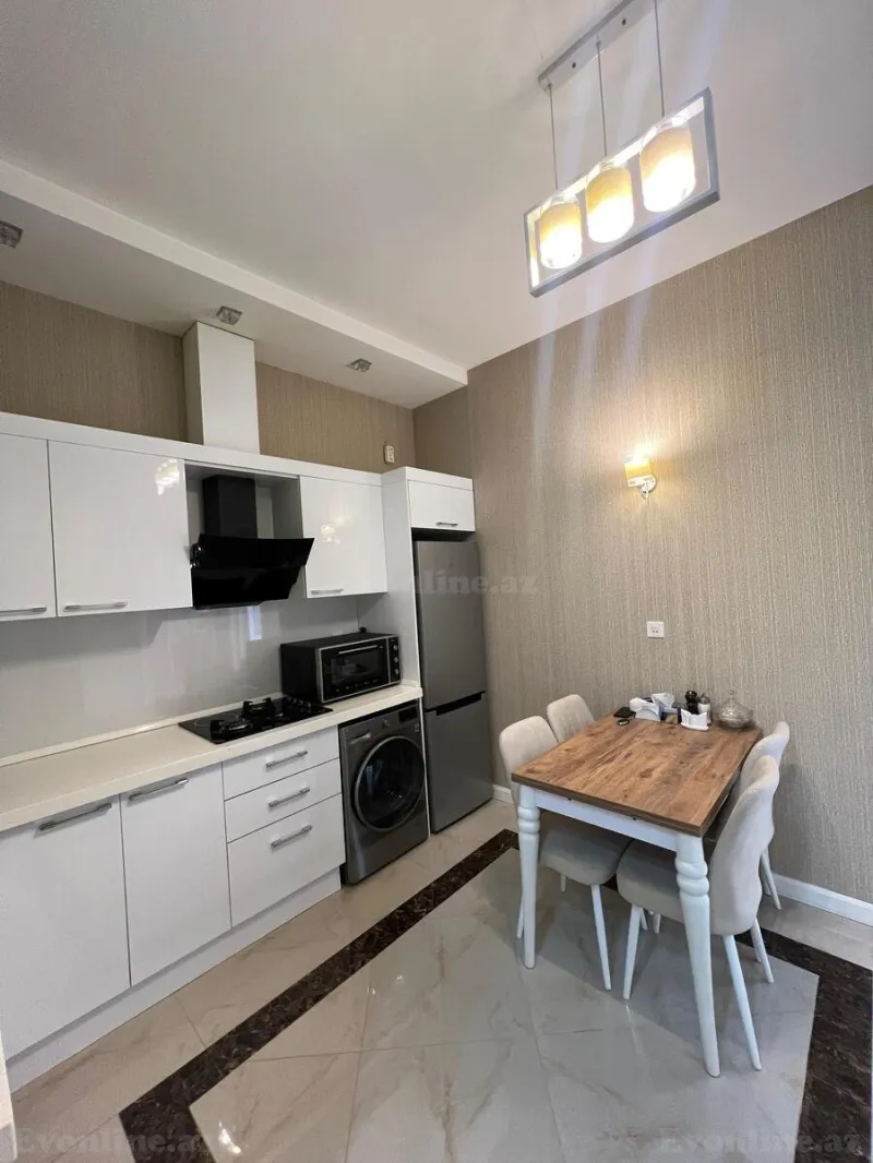 Kirayə verilir 2 otaqlı Mənzil Yeni tikili 80 m² Xətai r. - şəkil 4