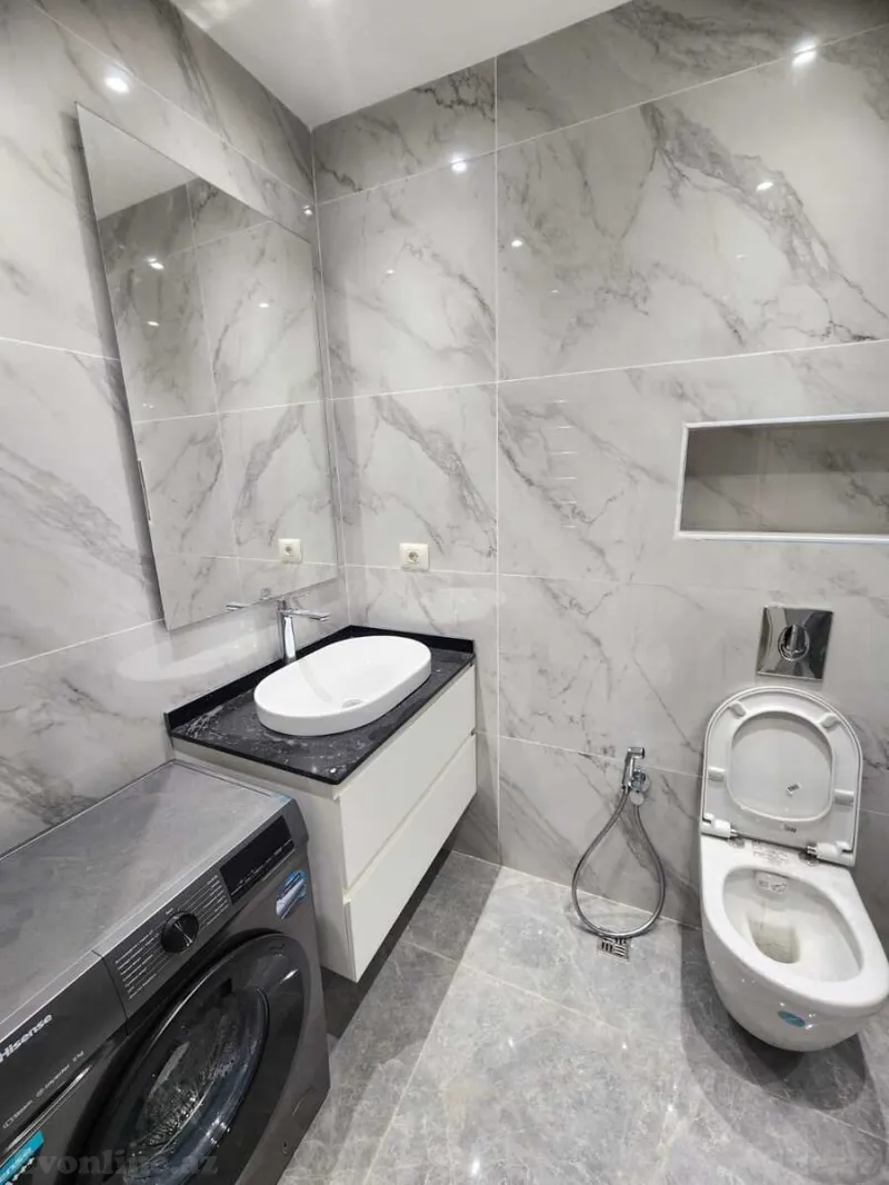 Kirayə verilir 2 otaqlı Mənzil Yeni tikili 60 m² Bakmil m. - şəkil 10