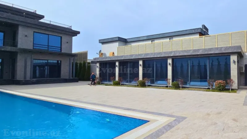 Satılır 9 otaqlı Mənzil Yeni tikili 1050 m² Xəzər r. - şəkil 3